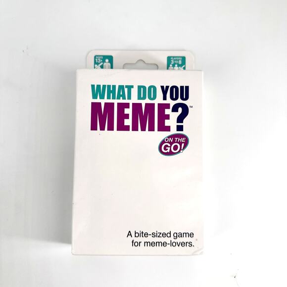 What Do You Meme? Card Game Lot Mostly Uncensored & On The Go Meme Party Set - Picture 4 of 5